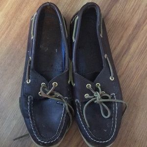 Dark Brown Sperrys